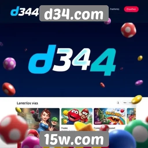Perspectivas de crescimento do d34.com no mercado de jogos